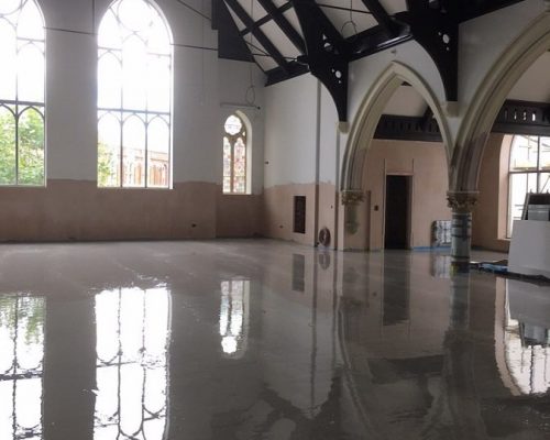 Screed laid by our skilled team.